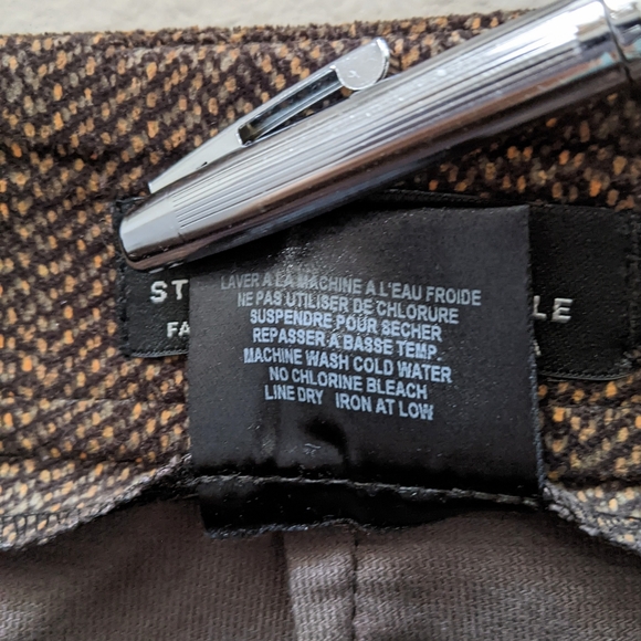 Classic multi brown pencil skirt size 6 in EUC - Picture 6 of 6